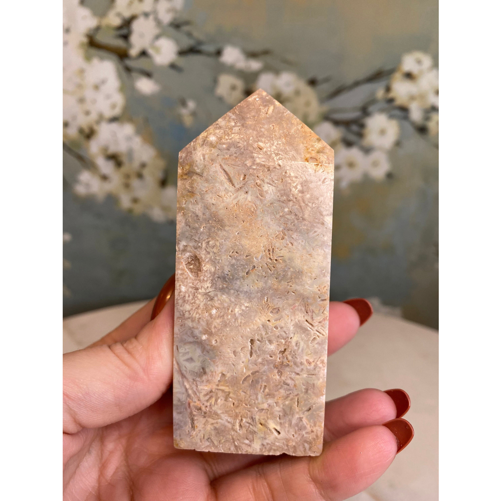 Pink amethyst tower point - Picture 5 of 10